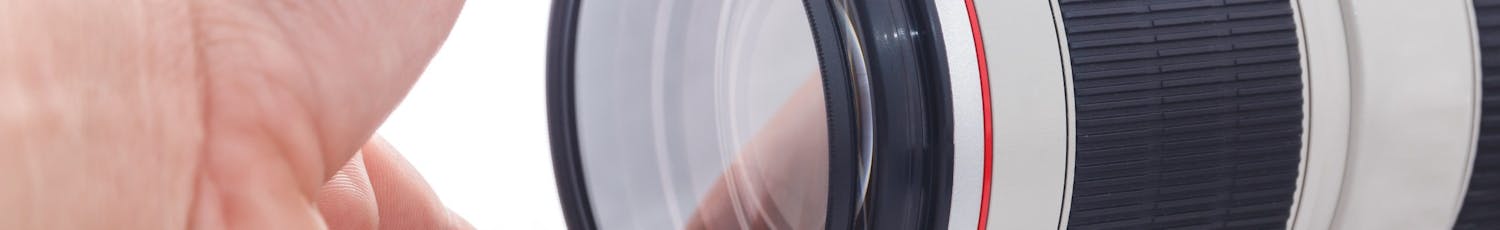 UV-filter på objektiv